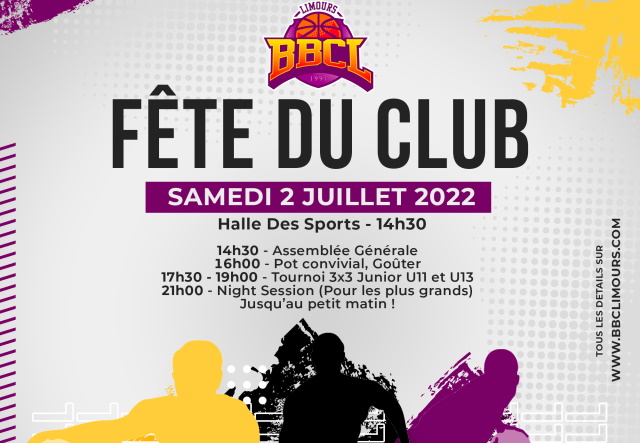 Fête du Club – 2 Juillet 2022 !